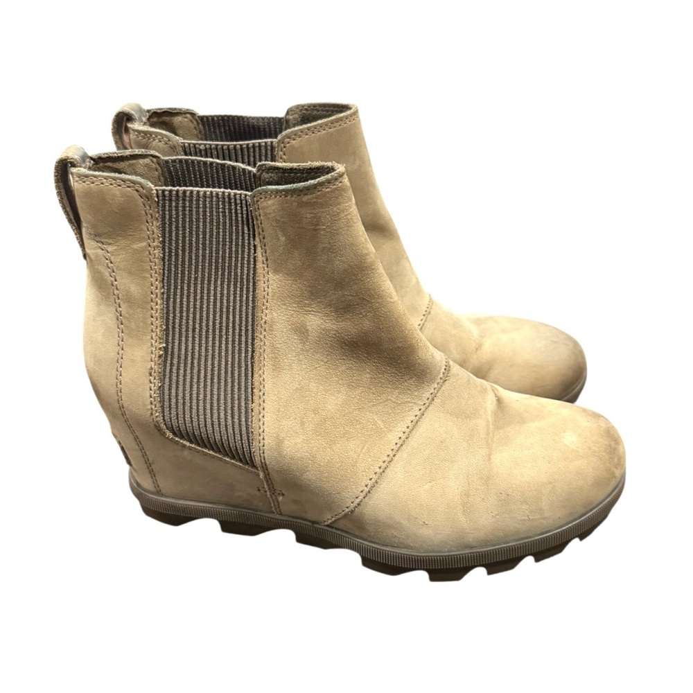 Sorel Joan of Arctic Wedge Il Chelsea Ankle Booties Size 9.5